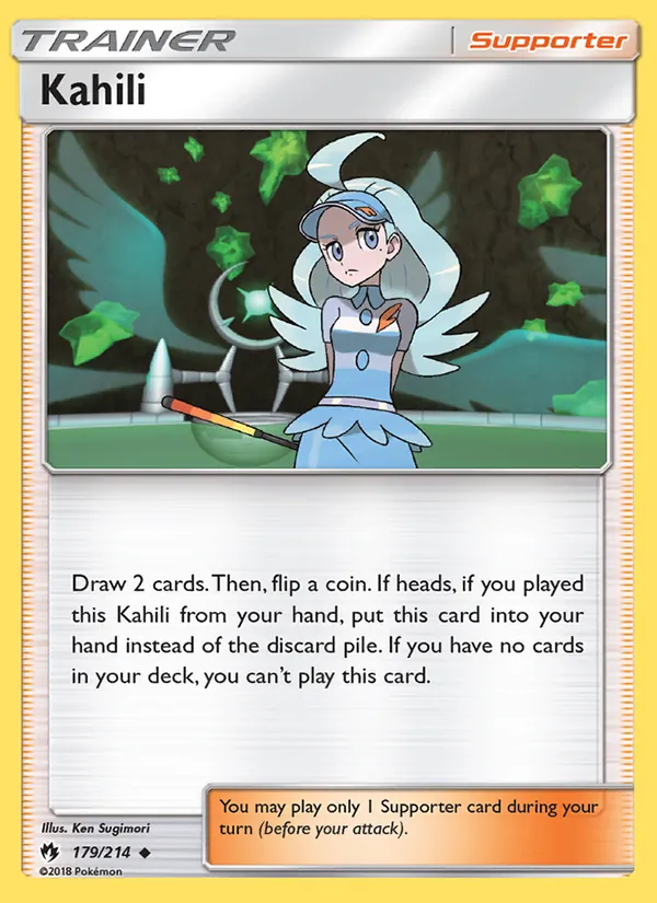 Kahili - Lost Thunder Pokemon Card