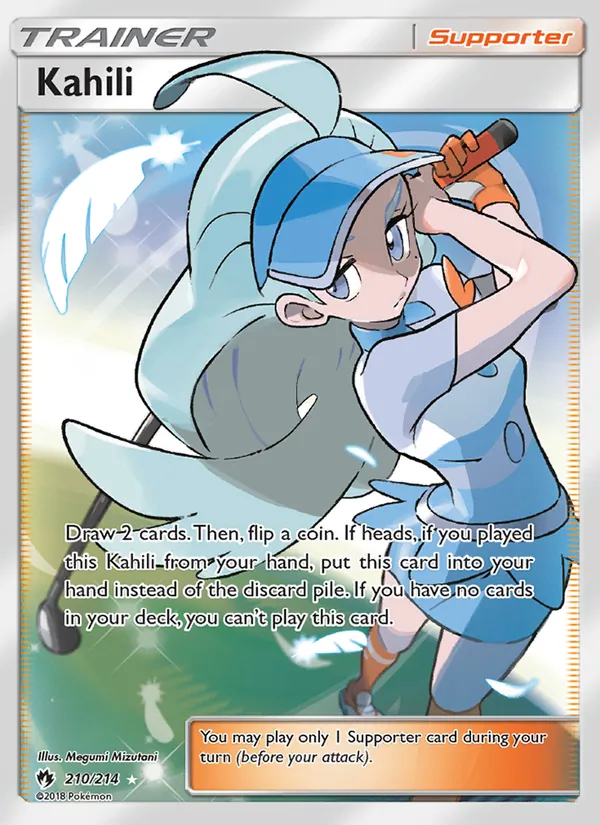 Kahili - Lost Thunder Pokemon Card