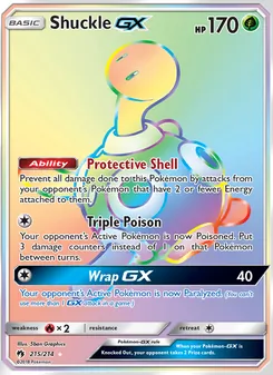Shuckle GX - Lost Thunder