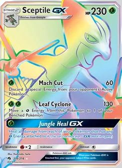 Sceptile GX - Lost Thunder