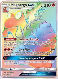 Magcargo GX - Lost Thunder
