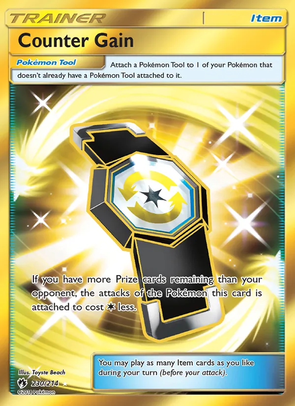 Counter Gain - Lost Thunder Pokemon Card