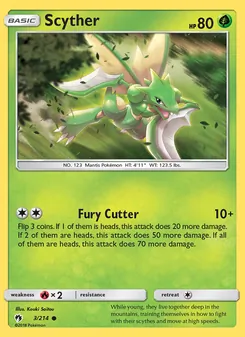 Scyther - Lost Thunder