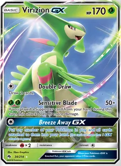 Virizion GX - Lost Thunder