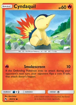 Cyndaquil - Lost Thunder