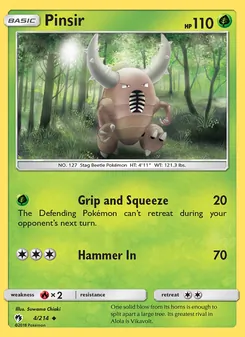 Pinsir - Lost Thunder