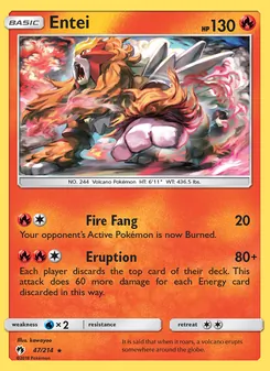 Entei - Lost Thunder