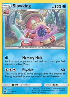 Slowking - Lost Thunder