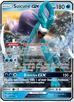 Suicune GX - Lost Thunder