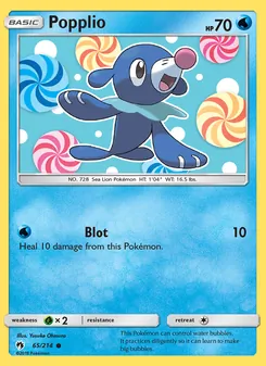 Popplio - Lost Thunder