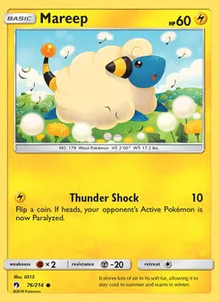 Mareep - Lost Thunder