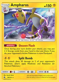 Ampharos - Lost Thunder