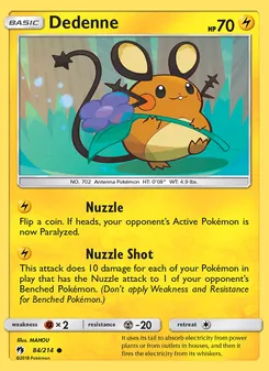 Dedenne - Lost Thunder