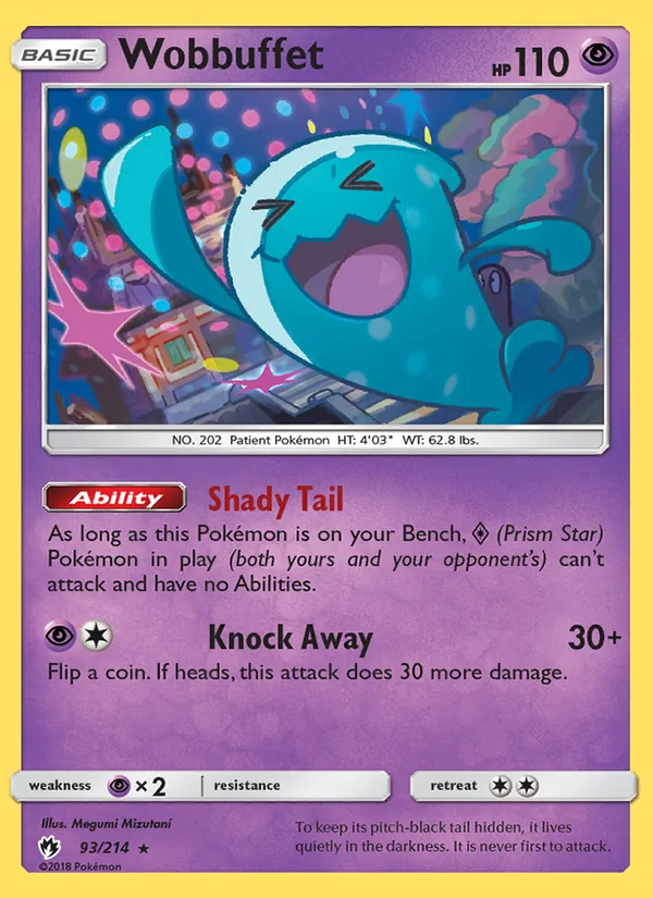 Wobbuffet - Lost Thunder Pokemon Card