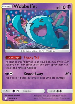 Wobbuffet - Lost Thunder