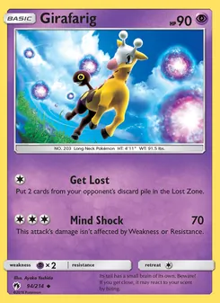 Girafarig - Lost Thunder