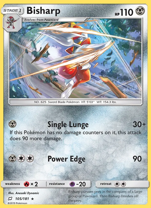 Bisharp - Team Up Pokemon Card