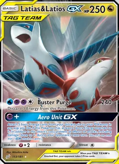 Latias & Latios GX - Team Up