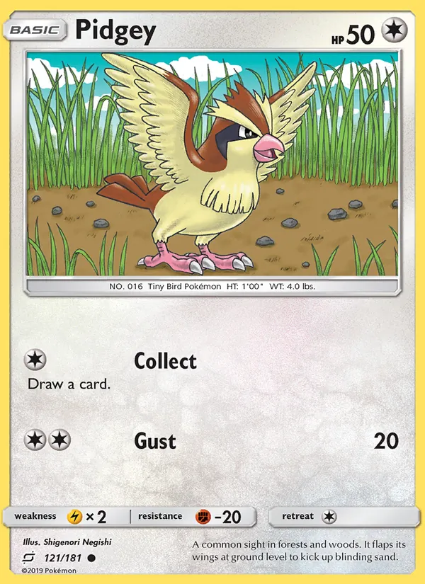 Pidgey - Team Up Pokemon Card