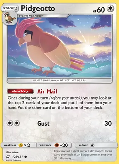 Pidgeotto - Team Up