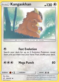 Kangaskhan - Team Up