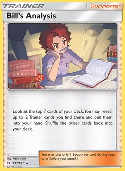 Bill’s Analysis - Team Up