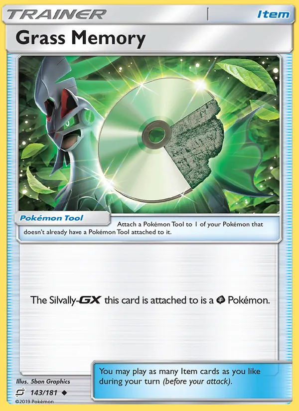 Grass Memory - Team Up Pokemon Card