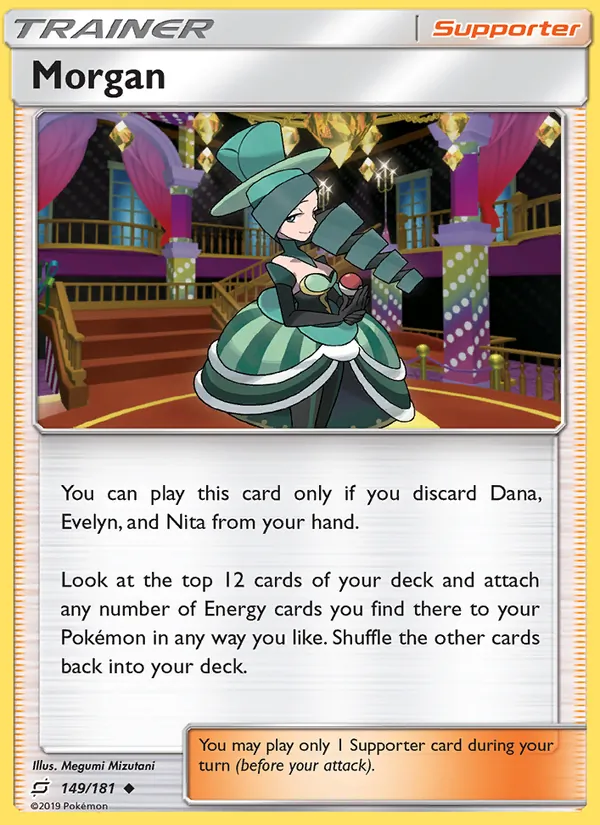 Morgan - Team Up Pokemon Card