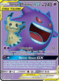 Gengar & Mimikyu GX - Team Up