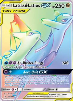 Latias & Latios GX - Team Up
