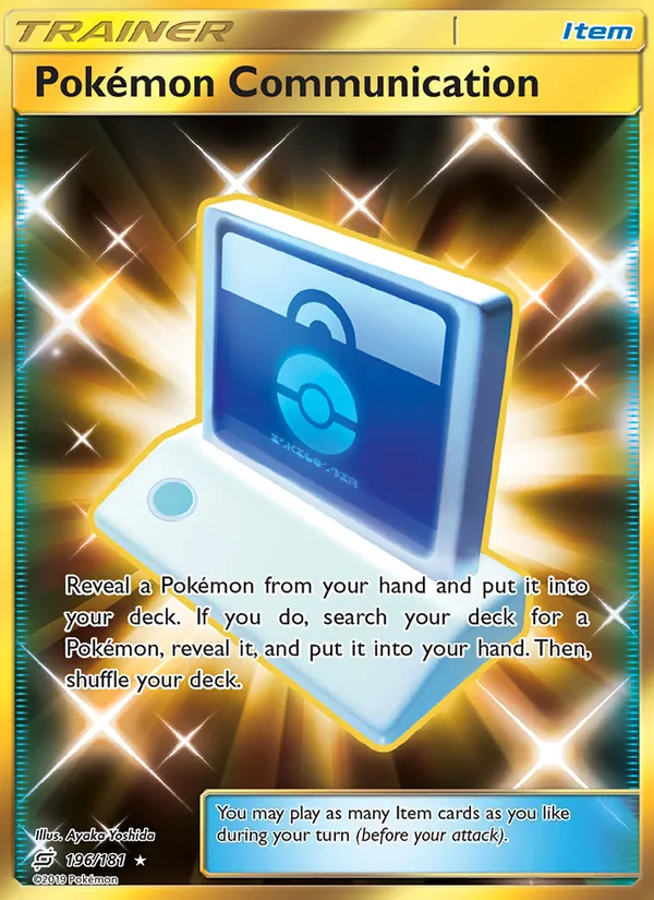 Pokémon Communication - Team Up Pokemon Card