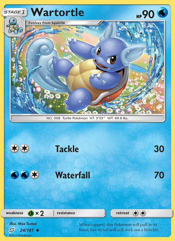 Wartortle - Team Up Pokemon Card