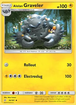 Alolan Graveler - Team Up