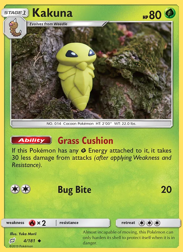 Kakuna - Team Up Pokemon Card