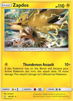 Zapdos - Team Up
