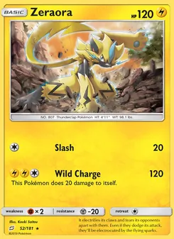 Zeraora - Team Up