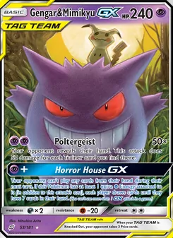 Gengar & Mimikyu GX - Team Up