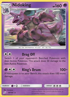 Nidoking - Team Up
