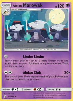 Alolan Marowak - Team Up