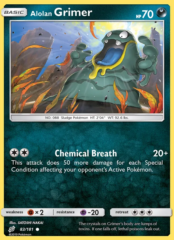 Alolan Grimer - Team Up Pokemon Card