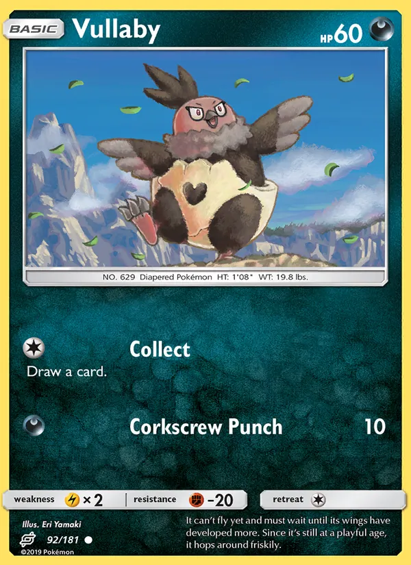 Vullaby - Team Up Pokemon Card