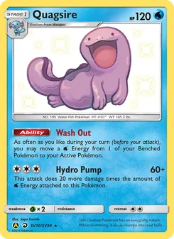 Quagsire - Yellow A Alternate