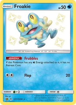 Froakie - Yellow A Alternate