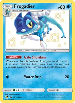 Frogadier - Yellow A Alternate