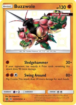 Buzzwole - Yellow A Alternate