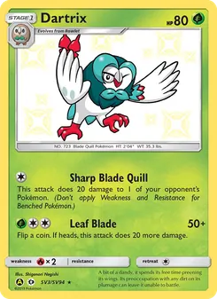 Dartrix - Yellow A Alternate