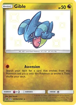 Gible - Yellow A Alternate