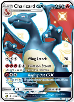Charizard-GX - Yellow A Alternate