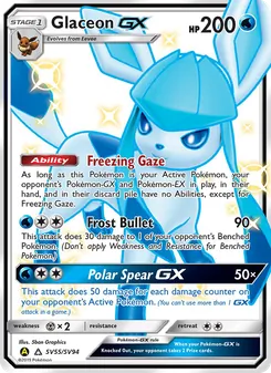 Glaceon-GX - Yellow A Alternate