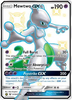 Mewtwo-GX - Yellow A Alternate